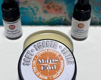 Men's Grooming Sample Pack: Cologne, Beard Oil & Pomade - Handcrafted