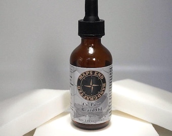 Artisanal Cedarwood Bergamot Beard Oil: Natural Grooming Blend for Men's Facial Hair Care