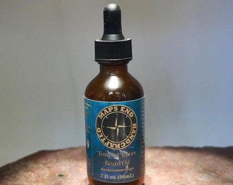 Handcrafted Bay Rum Beard Oil: Cedarwood & Lavender - 2oz