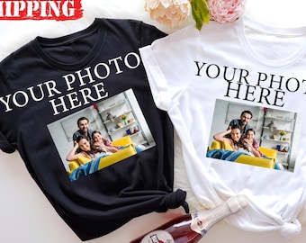Custom Photo Shirt: Personalized Family Picture Tee
