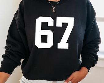 Funny 67 T-Shirt, I'm Six Seven Meme Tee, 67 Sweatshirt