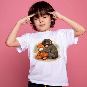 Punch Monkey Meme-tröja, viral apa-tröja, Punch Team-tröja