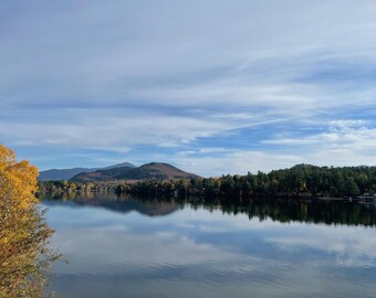 Paesaggio autunnale nelle Adirondacks / Upstate New York / Stampa digitale del paesaggio / Scaricabile STAMPABILE / 23