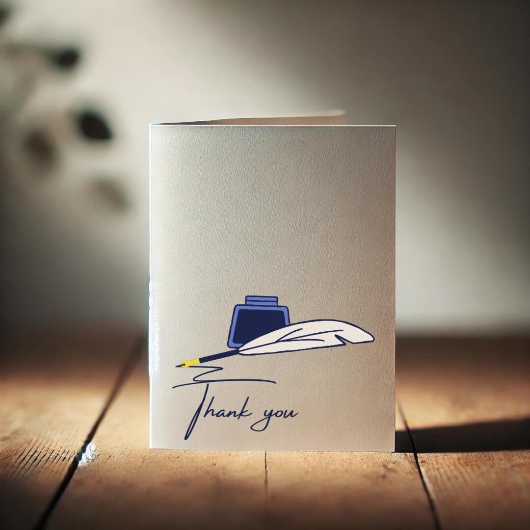 Claire Giles Quill "Will You Be Our Page Boy?" Wedding Card