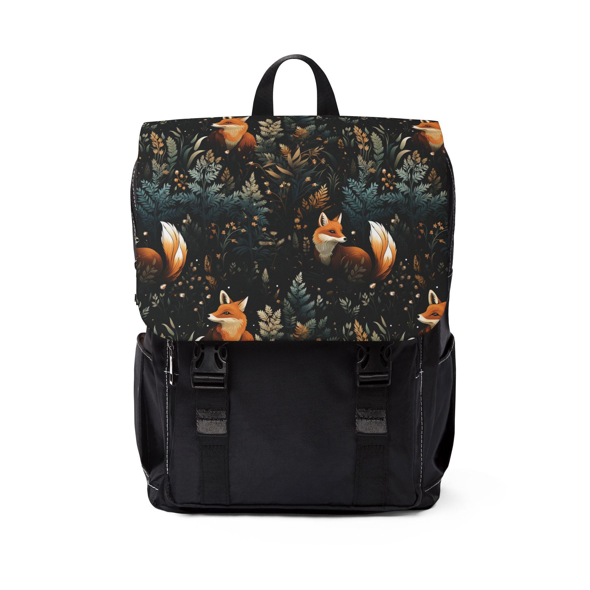 The Canadian Pacific Store Forest/Woodland Embroidered Backpack Frank Bolles Nature Reserve | The Nature Conservancy main image 2