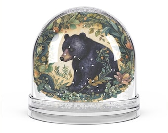 Bär, Waldtiere, Schneekugel, Geschenkideen