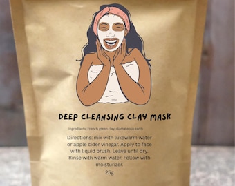Deep Cleansing Face Mask, Face Mask, Mud Mask