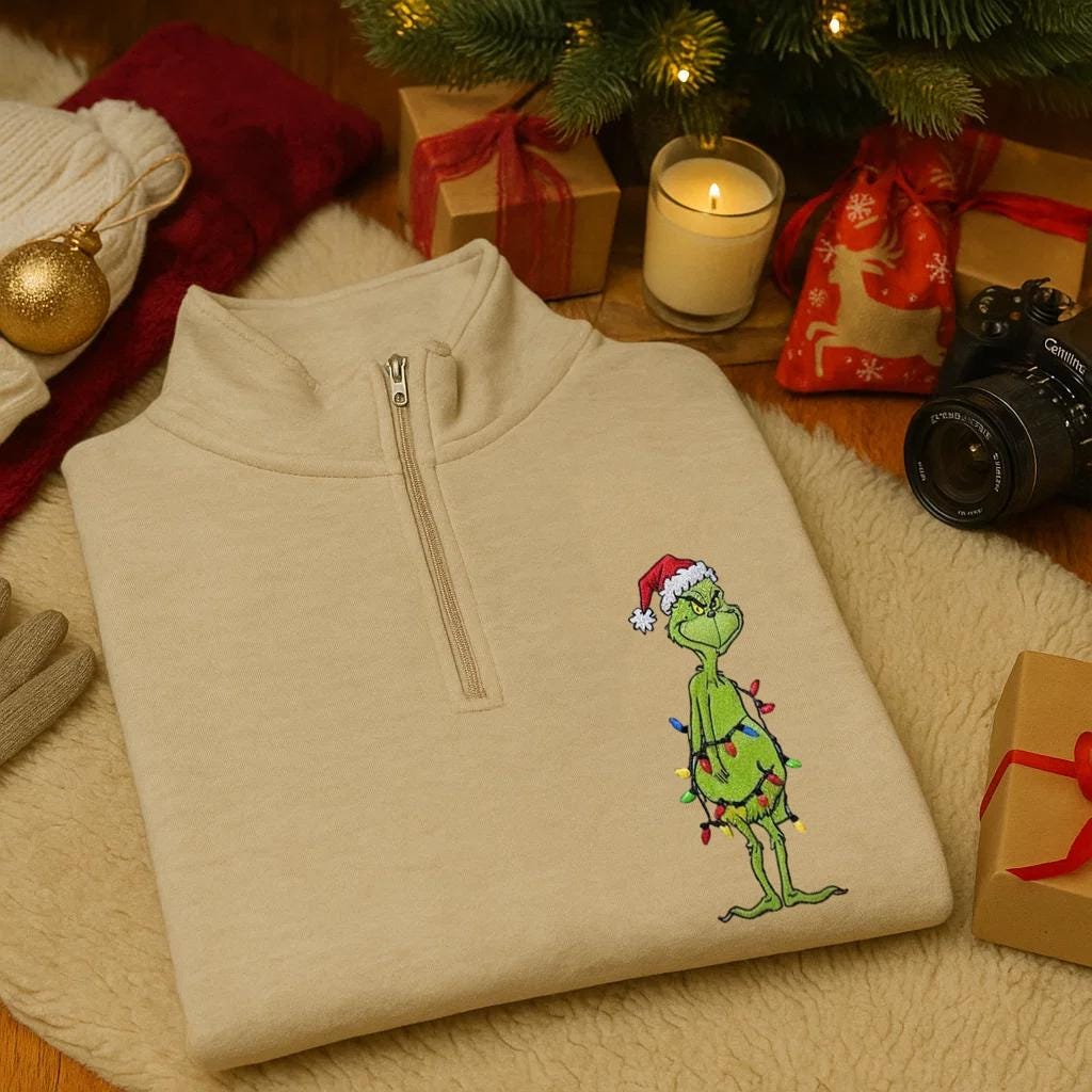 Grinch Zip Hoodie