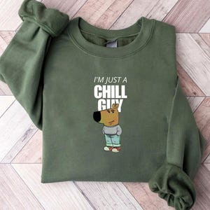I'm Just A Chill Guy Png, TikTok Meme Png, Viral Dog Cartoon Png, Chill Guy Meme Gift, Boyfriend Gift Png, Funny Boyfriend Png