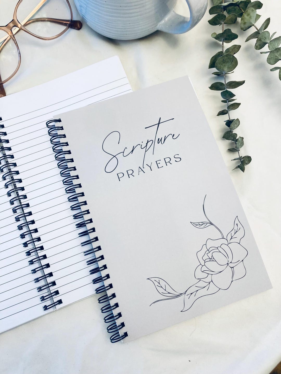 Scripture Prayer Journal - Spiral Bound Note Book - - Etsy