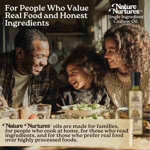 It comes back to the table, for people who value real food and honest ingredients, for families who cook at home, read labels, and choose real over highly processed, where single ingredient cashew oil becomes part of everyday meals made with intention, the kind of meals that stay in memory longer than expected.