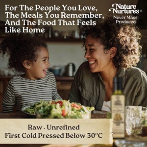 It begins where mornings feel softer, where light falls gently on the table, and meals are made for the people you love. In that quiet space, an artisanal cashew oil finds its place, and Nature Nurtures keeps it the way it should be, never mass produced, raw, unrefined, and first cold pressed below 30°C.