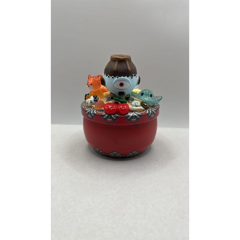 Handmade Trinket Box: Supernatural Anime Jewellery Holder Trinket Tin