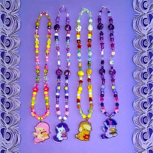 My Little Pony Halskette: Kawaii Cartoon Pony Schmuck