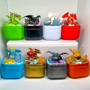 Handmade HTTYD Dragon Trinket Box: Anime Jewelry Holder