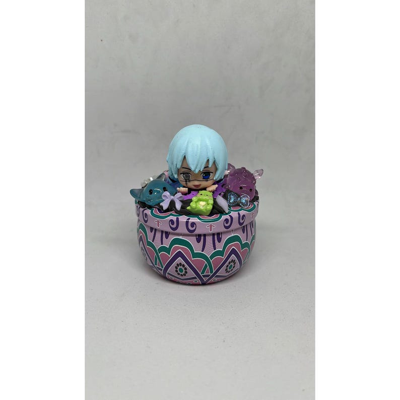 Handmade Trinket Box: Supernatural Anime Jewellery Holder Trinket Tin