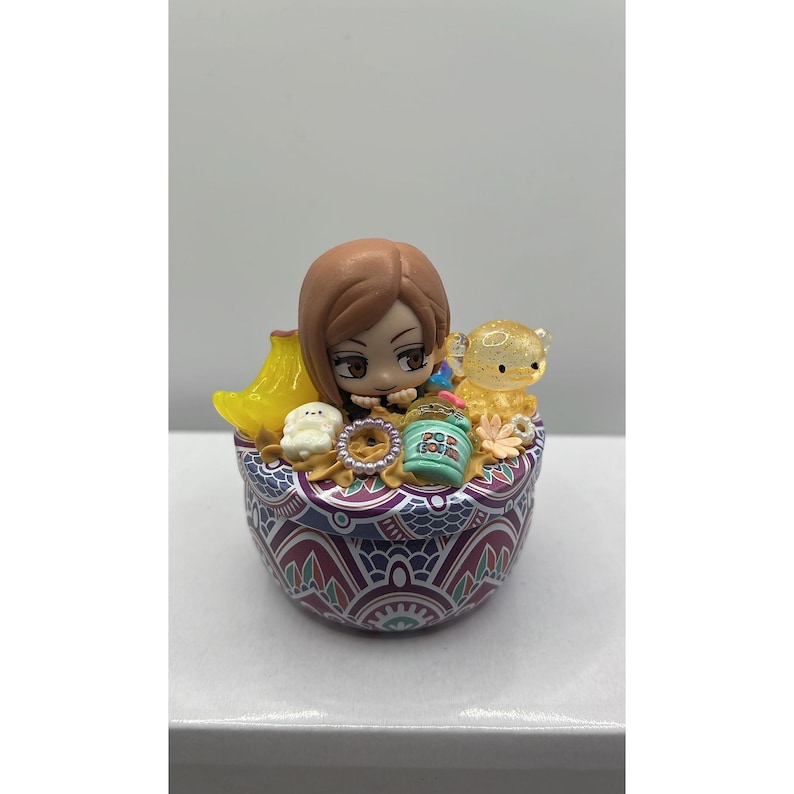 Handmade Trinket Box: Supernatural Anime Jewellery Holder Trinket Tin