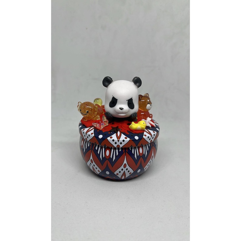 Handmade Trinket Box: Anime Jewellery Holder Tin
