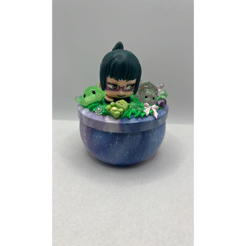 Handmade Trinket Box: Supernatural Anime Jewellery Holder Trinket Tin