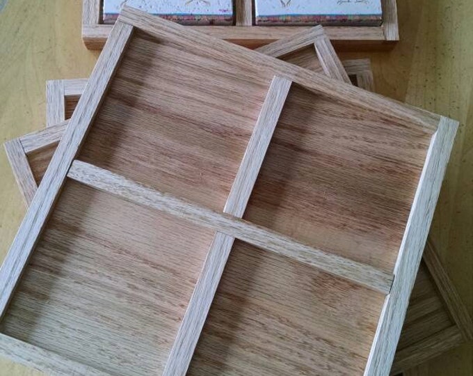 Oak Wood Trivet Frames Etsy