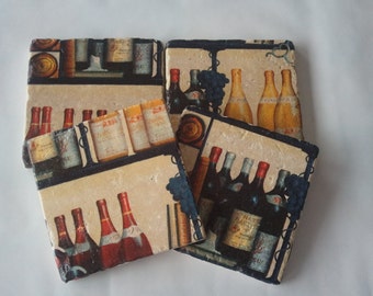 Wine Coasters hostess gift wine lover