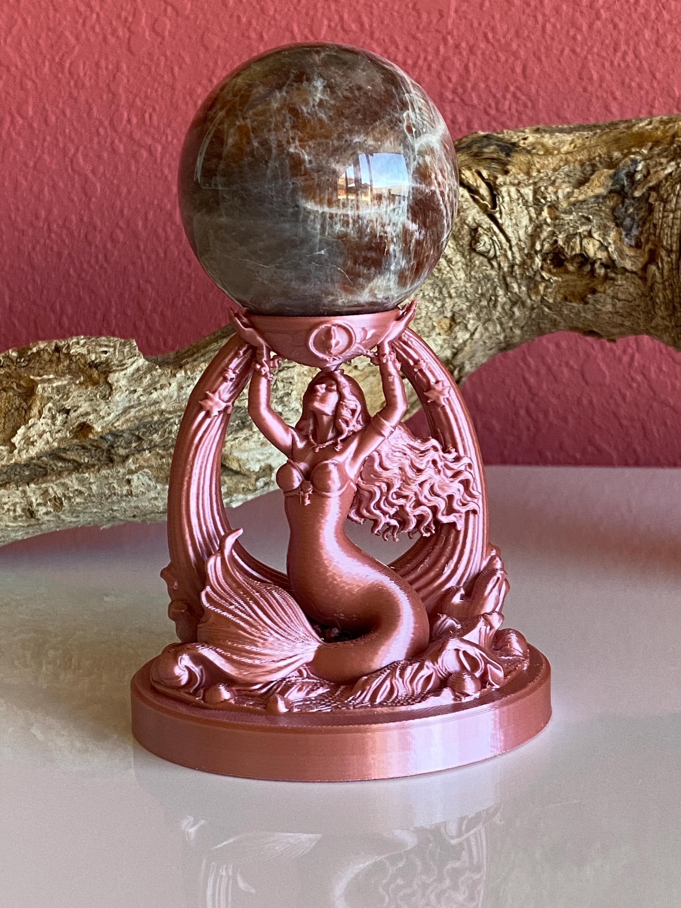 マーメイド スフィアスタンド・小物置き Mermaid Crystal Ball Stand - Etsy