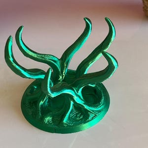 Mystical Tree Crystal Ball Stand – Spiritual Nature Display zdjęcie 4