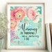Printable Artwork digital download spiritual faith quote "Morning by morning new mercies I see" downloadable art print for wall decor