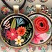 1 inch (25mm) and 30 mm Circle Images SUMMER JOY No2. Printable Download Digital Collage Sheet for pendants bottle caps round bezel cabs