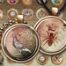 1 inch (25mm) and 1.5 inch size images WISDOM CIRCLES Printable download Digital Collage Sheets for Circle Pendants bezel trays magnets