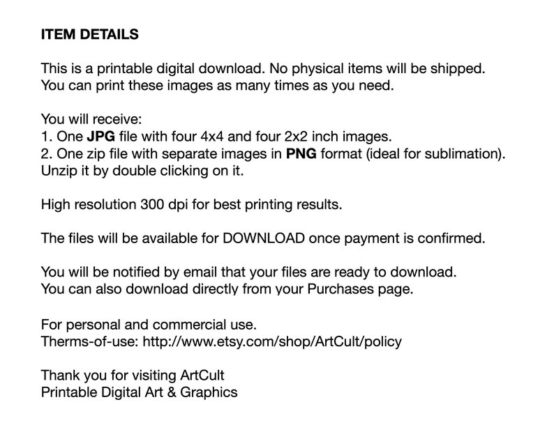 10x10 cm druckbare Untersetzer PNG JPG digitaler Download für Sublimation, Dekor, Magneten, Grußkarten Inspirierende Zitate 2 von ArtCult Bild 4