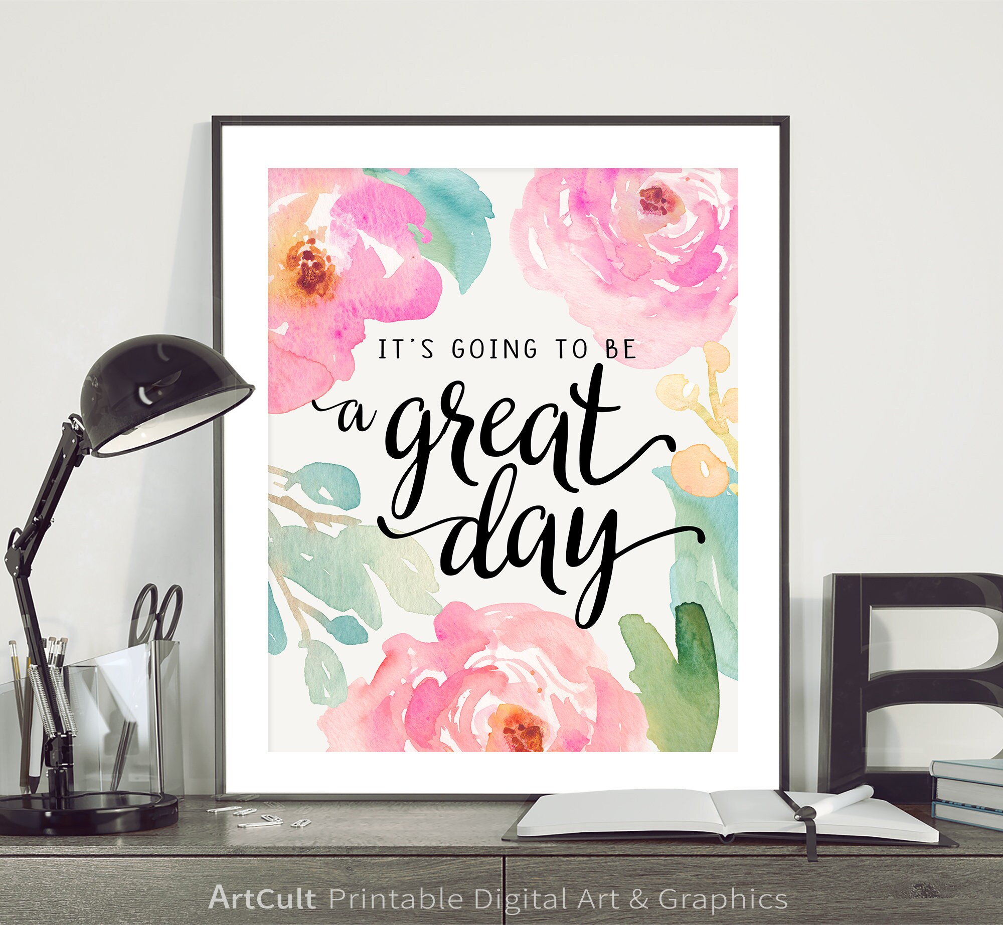 Printable Artwork Digital Download Art Print it's | Etsy