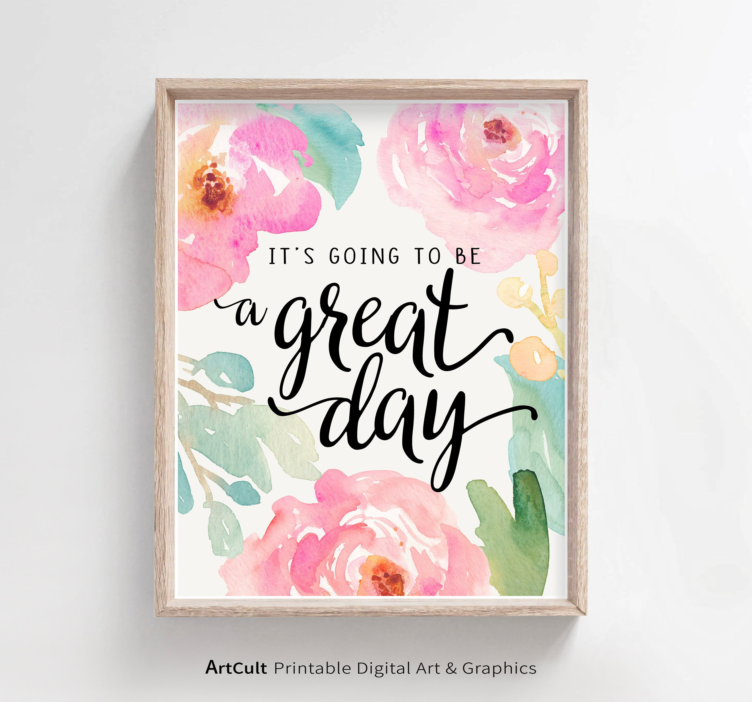 Printable Artwork Digital Download Art Print it's | Etsy