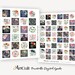 Printable 1 Inch + 1.5 Inch (25 Mm + 38 Mm) Square Images BIBLE VERSES ...