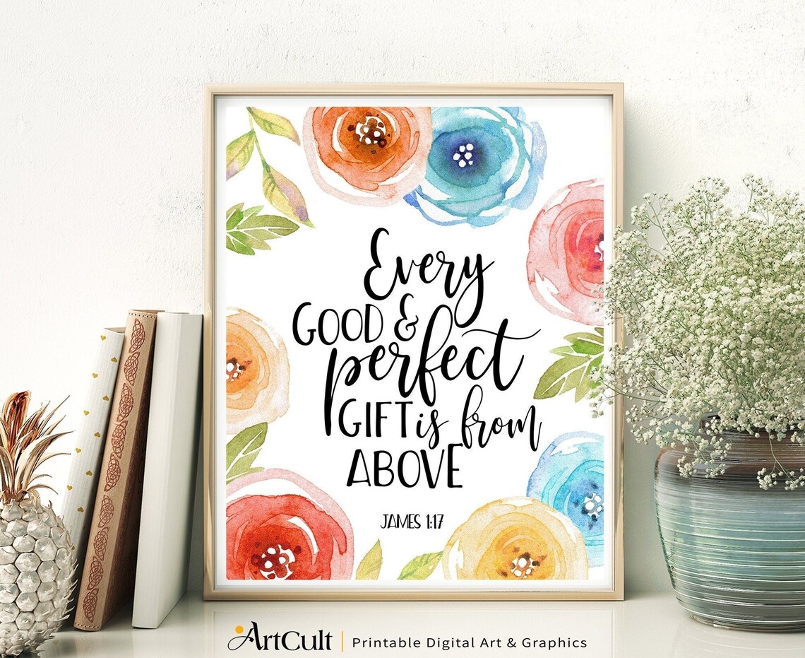 Printable Artwork Instant Digital Download Scripture Art Bible - Etsy