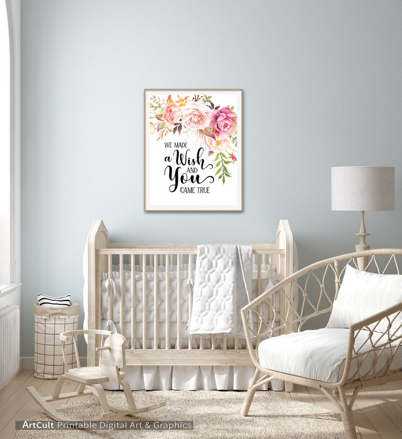 Printable Nursery Wall Decoration Artwork Digital Download Art Etsy