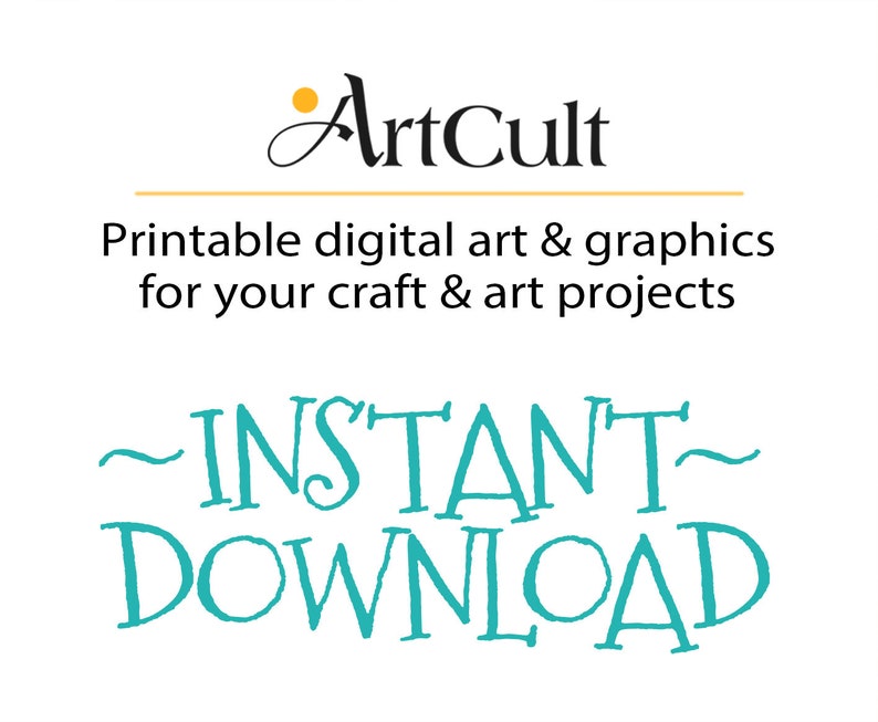 Download LADY CAT Digital Collage Sheet 1 Zoll und 2 Zoll Kreis Bilder für Anhänger Magnete Scrapbooking Papier von ArtCult Bild 3