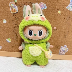 Handmade Labubu Doll Clothes Set - Olu Mel  (Doll Not Included)