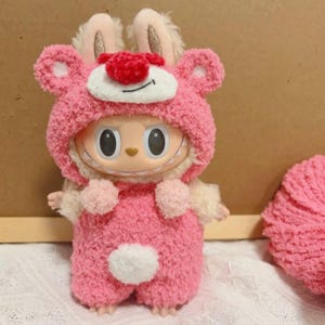 Handmade Labubu Doll Clothes Set - Lotso  (Doll Not Included)