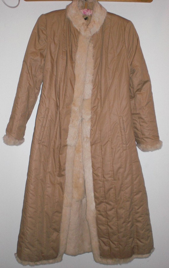 WINTER COAT - Fully Reversible Rabbit Fur Coat - image 2