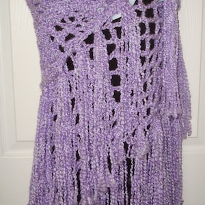 Elegant Chain Link Stitch Shawl Crochet Pattern/Pattern Only/Evening/Casual Shawl/Versatile/Accent /Fashion /Triangle Shawl/Crochet Pattern