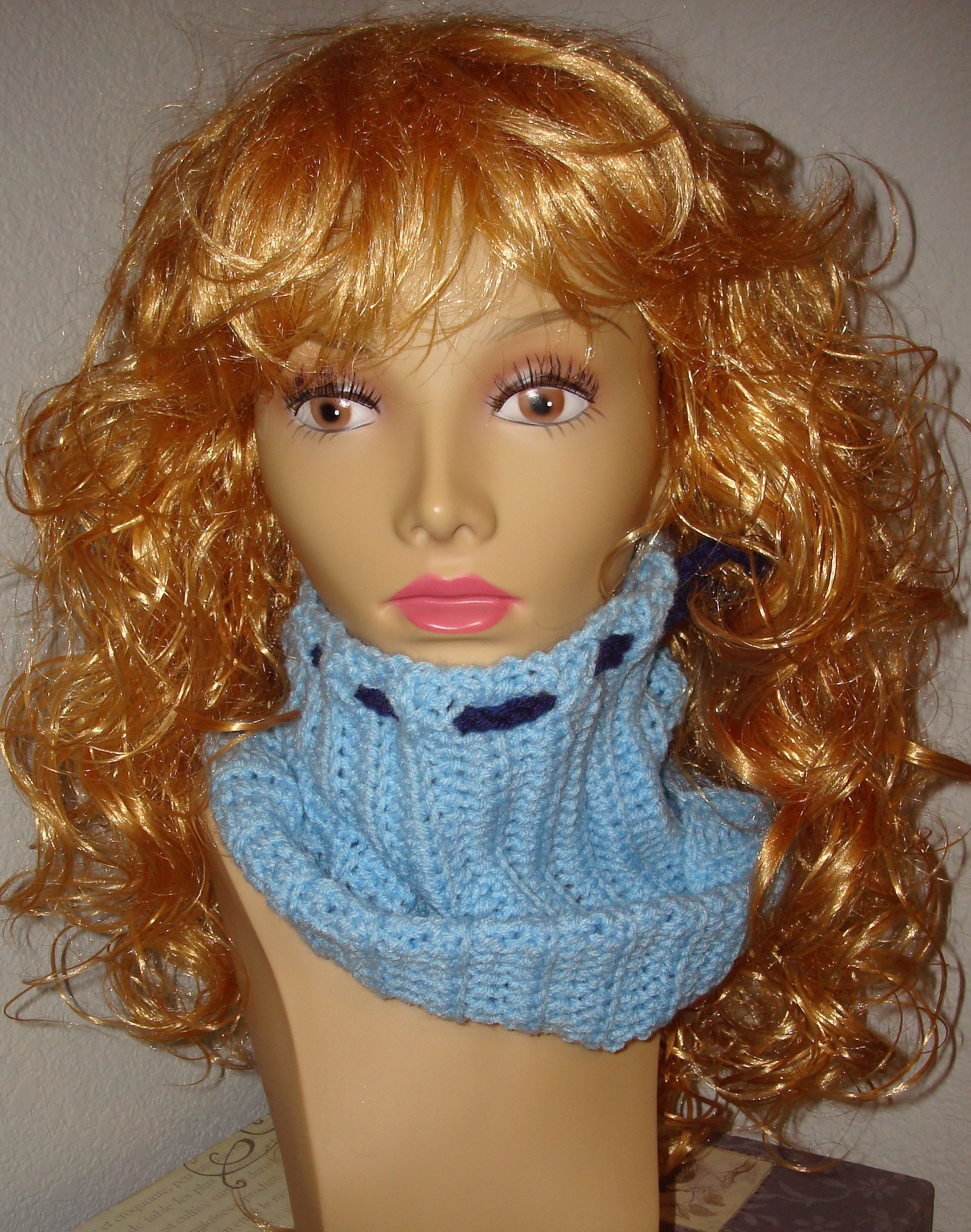 Clearance/crocheted Messy Bun Hat/beanie Hat/cowl/slouchy Beanie/4 in One Hat/women's Hat/neck