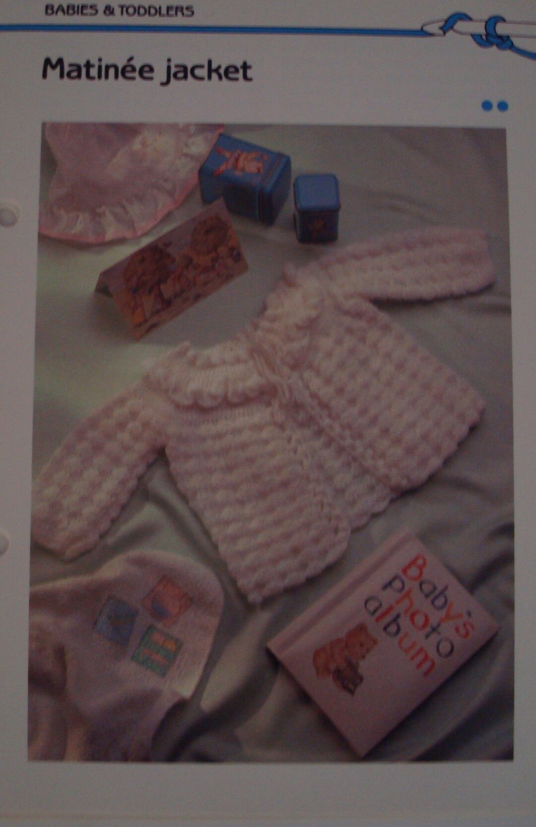 5 Vintage Crochet Baby Patterns/newborn Jacket/baby Dress/baby Etsy