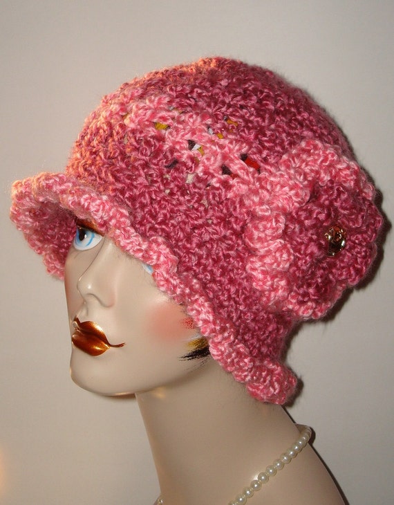 1920's style crochet hat