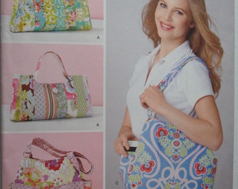 Simplicity Sewing Pattern 1599 Three Style of Handbag Fashion Accessories/Purse Patterns/Uncut New Pattern/Factory Folded