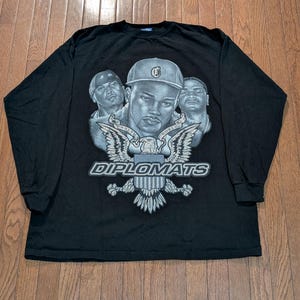 激レア　diplomats ジムジョーンズ　tシャツ　ラップ Diplomats Shirt Camron - Etsy
