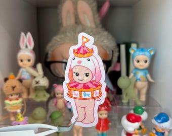 Sonny Carousel holographic sticker