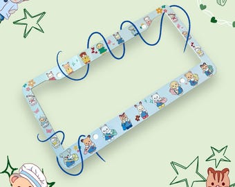Baby critters license plate frame
