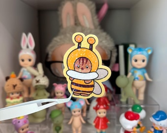 Bee critter holographic sticker