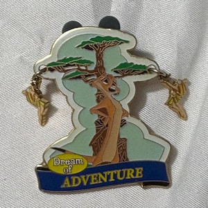 Vintage Disney Timon The Lion King Dream of Adventure Official 2005 Trading Pin